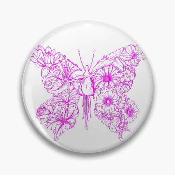 Item preview, "Butterfly Pink" designed and sold by TheCollywobbles.