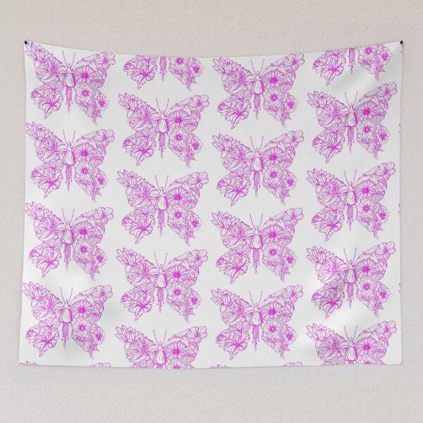 Item preview, "Butterfly Pink" designed and sold by TheCollywobbles.