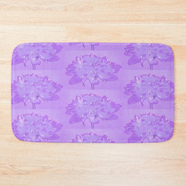 Item preview, Purple dahlia pen and watercolour style  designed and sold by Latch Farm  Studios.