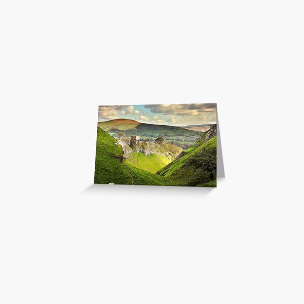Peveril Castle, Castleton Greeting Card