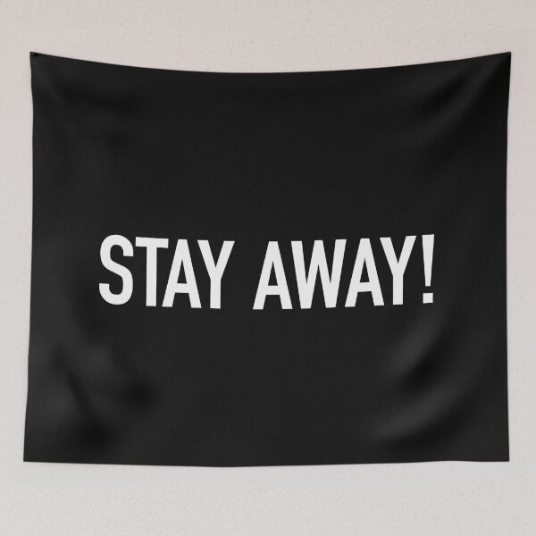 Item preview, Stay Away, Quarantine 2020, Face Mask, Funny, Gift, T-Shirt  designed and sold by SLV7R.