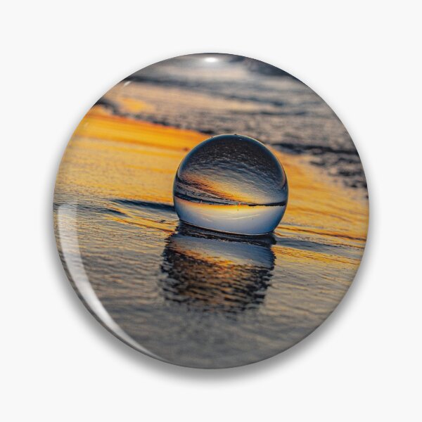 Item preview, YELLOW GLASS LAKE MICHIGAN SUNSET designed and sold by Joshua Satterlee.