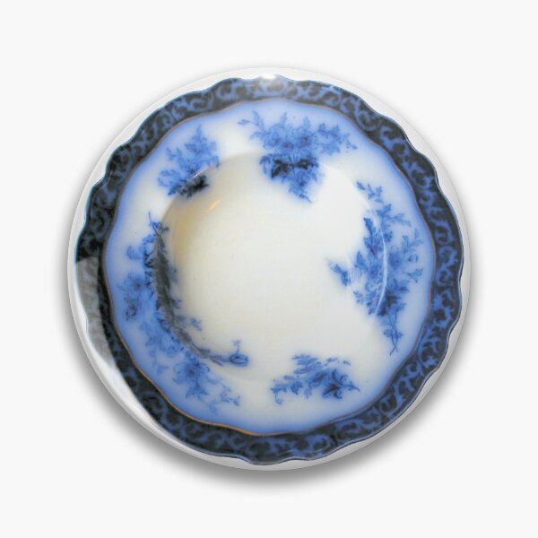 Item preview, Antique Alcock Touraine Flow Blue Dinner Plate designed and sold by dcartist333.