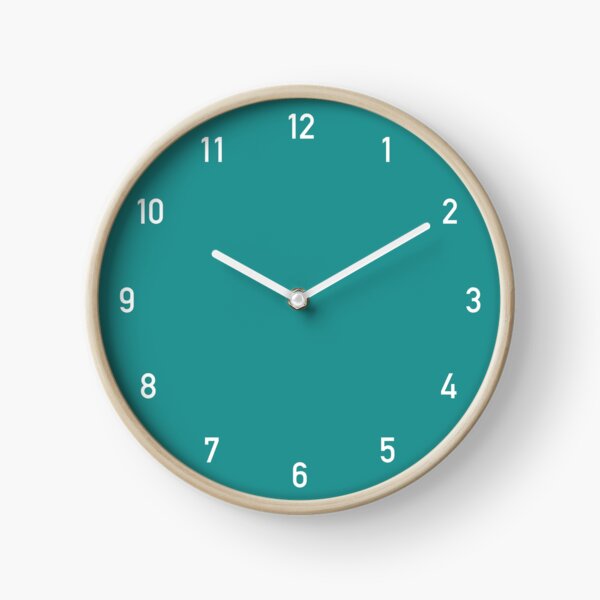 Item preview, Clock numbers turquoise designed and sold by La Chic.