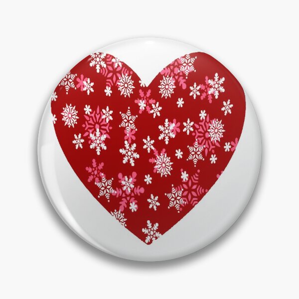 Item preview, Red Heart Of Snowflakes Loving Winter and Snow  designed and sold by taiche.