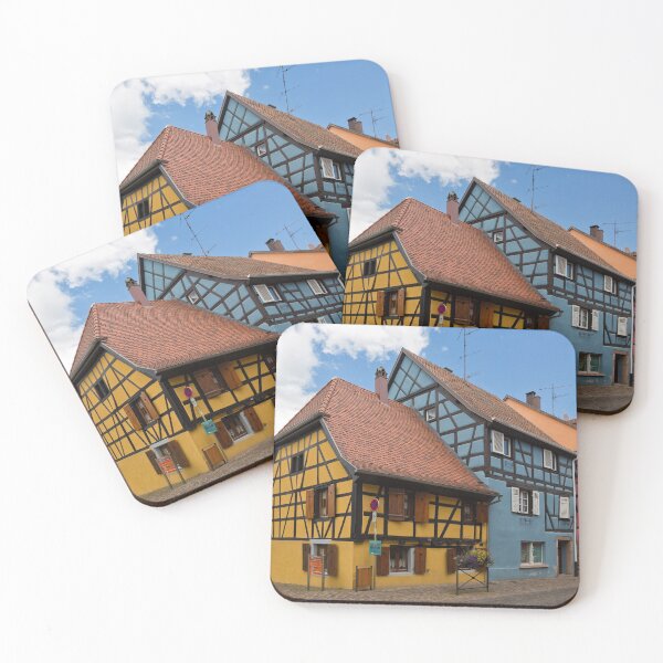 Item preview, Colorful Half-Timbered Buildings designed and sold by Yair Karelic.