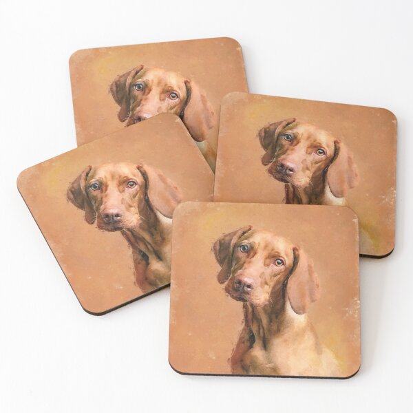 Item preview, Hungarian Vizsla Dog Art designed and sold by ironydesigns.