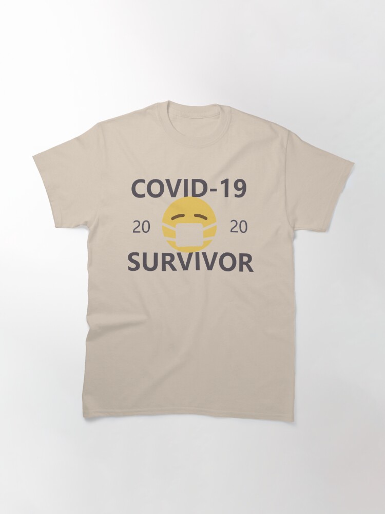 Alternate view of COVID-19/Coronavirus Survivor Classic T-Shirt