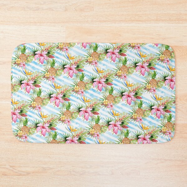 Item preview, Aloha Pineapple Stripes designed and sold by Rainbows Galore.