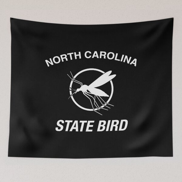 Item preview, Funny North Carolina State Bird Mosquito design designed and sold by jakehughes2015.