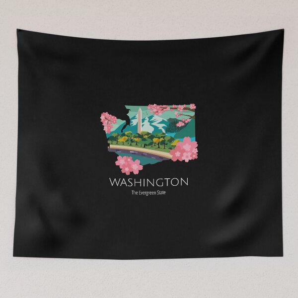 Item preview, Washington Proud State Motto The Evergreen State design designed and sold by jakehughes2015.