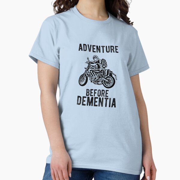 Item preview, Adventure Before Dementia Motorbike Rider Motorcycle designed and sold by Third Eye Supply.