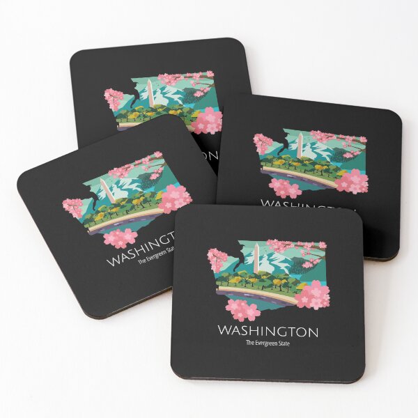 Item preview, Washington Proud State Motto The Evergreen State design designed and sold by jakehughes2015.