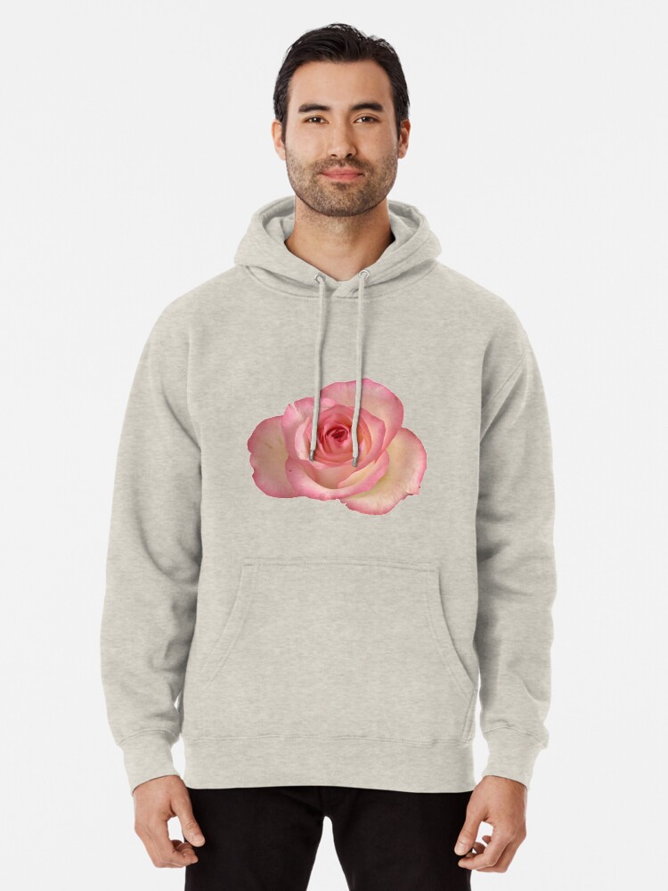 white rose sweatshirt