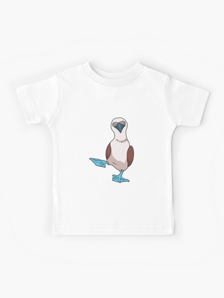 Footed Boobie Shirt Women I Love Boobies Funny Blue Bird | Kids T-Shirt