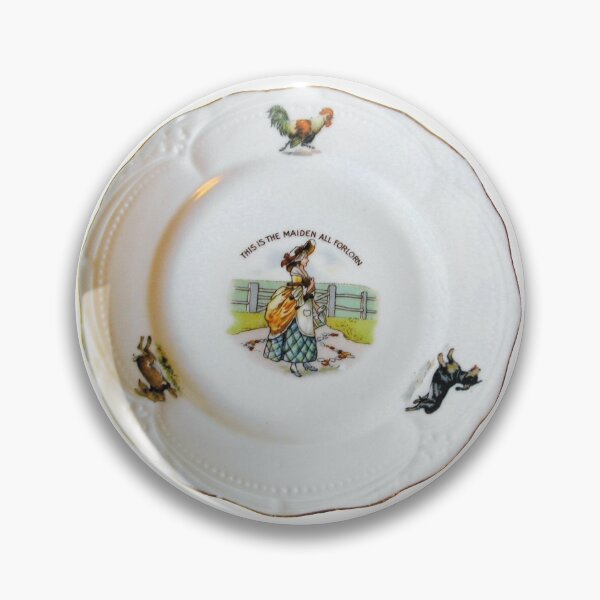 Item preview, Antique Dinner Plate - This is the Maiden All Forlorn designed and sold by dcartist333.