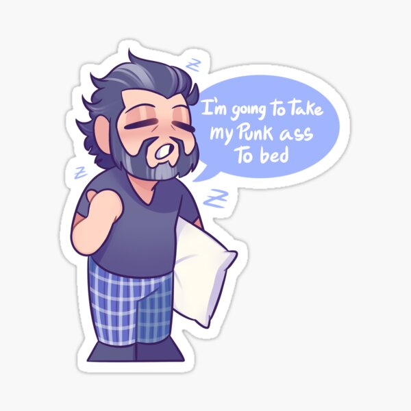 Bed Sheen by Ishtrash Sticker