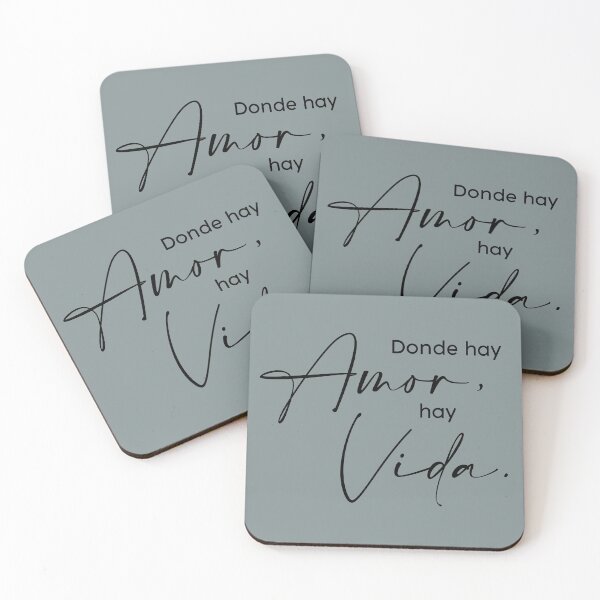 Item preview, Donde hay Amor, hay Vida. designed and sold by Inspire Creativity.