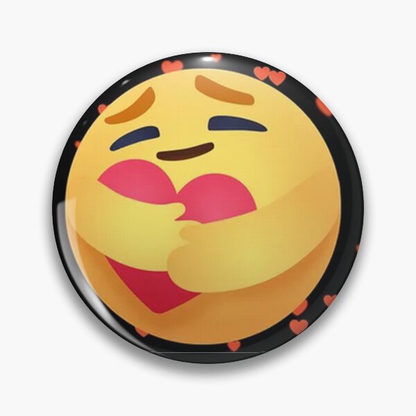 Item preview, New FB Care Emoji Face Mask- Hug Heart Caring Emoji Classic , stay safe . designed and sold by anasdaghai98.