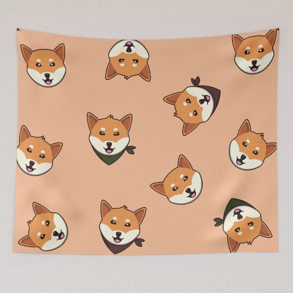 Item preview, Cute and trendy Shiba Inu pattern designed and sold by OgyDesign.