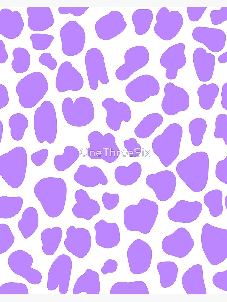Purple cow print Teen blind - TenStickers
