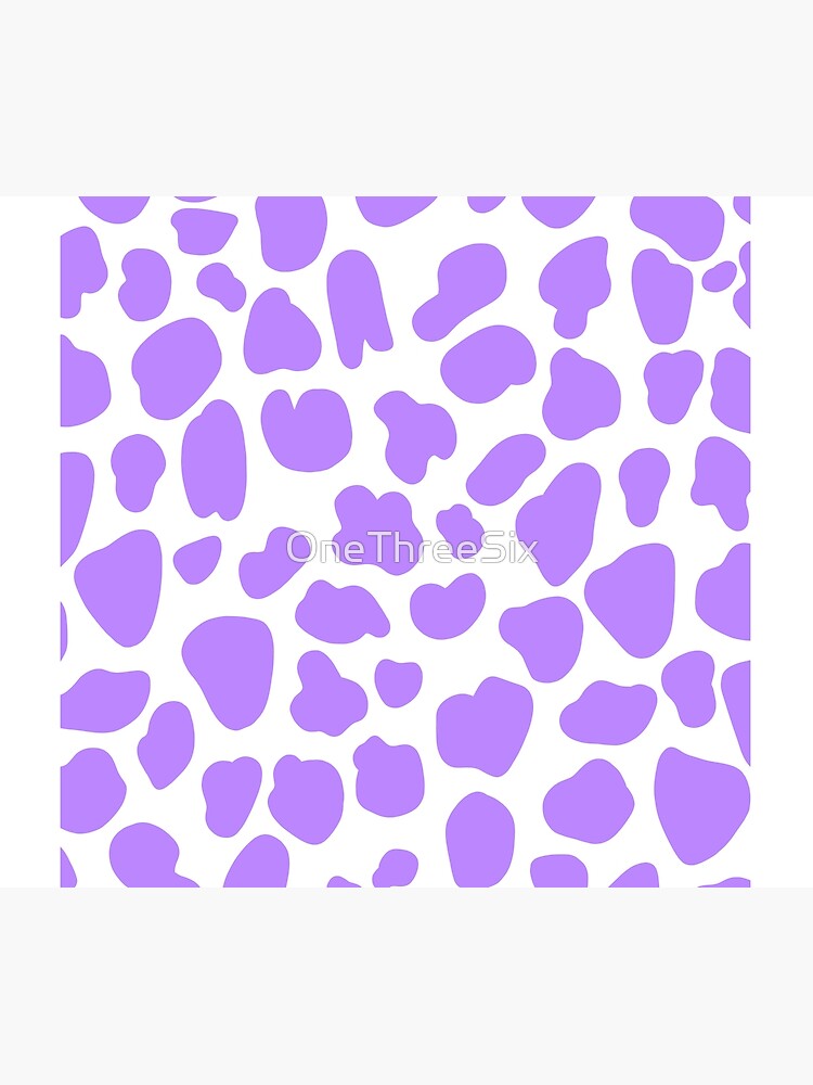 Purple Cow Hide Print Pattern  by OneThreeSix