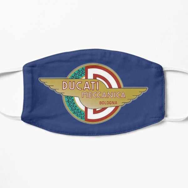Ducati Classic Logo - 1958 Mascarilla plana