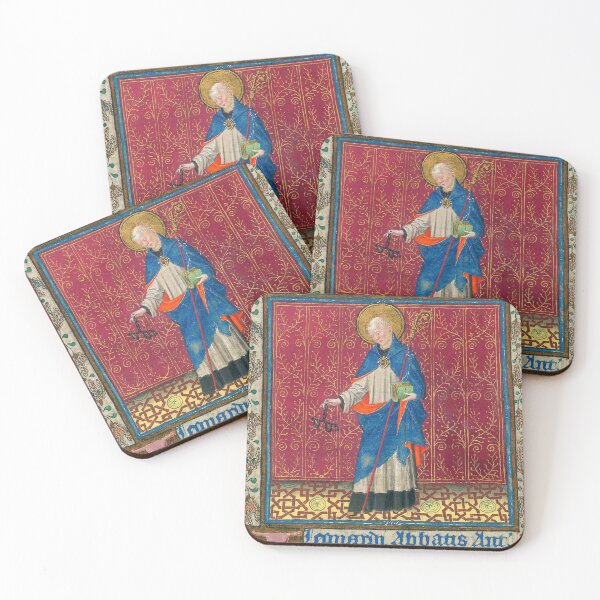 Item preview, Portrait of a saint with manacles Medieval design designed and sold by Vintage Designs +.