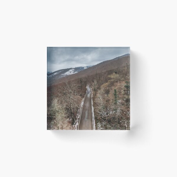 Item preview, Snowy road from above designed and sold by MarioGuti.