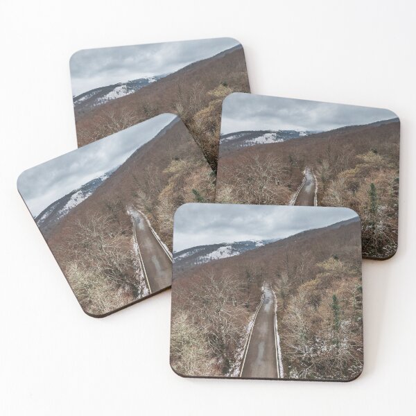 Item preview, Snowy road from above designed and sold by MarioGuti.