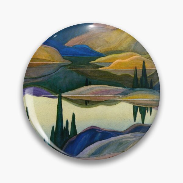Artikelvorschau, Franklin Carmichael - Mirror Lake entworfen und verkauft von ArtExpression.