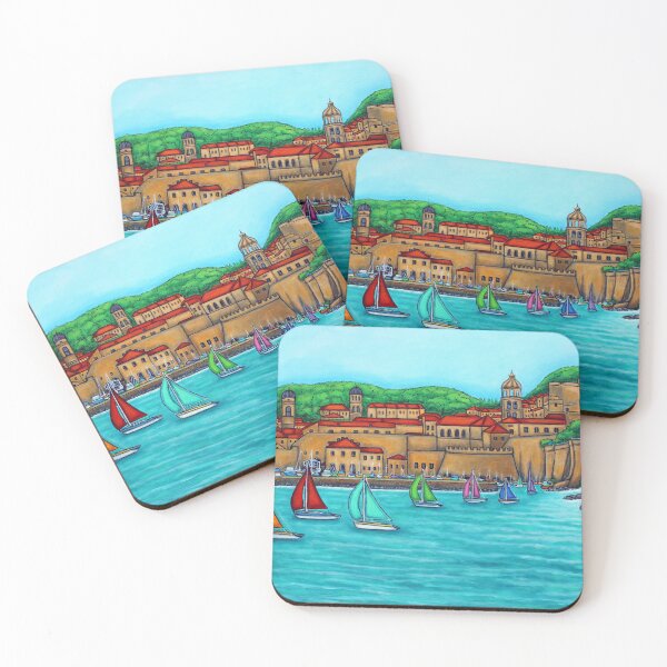 Item preview, Dubrovnik Regatta designed and sold by Lisa Lorenz Paintings.