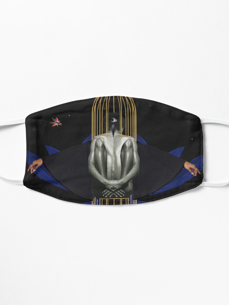 Alternate view of Blackbird - Freedom, Independence, Bird, Fly Mask