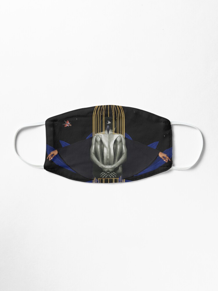 Alternate view of Blackbird - Freedom, Independence, Bird, Fly Mask