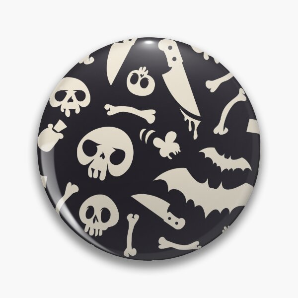 Item preview, Halloween Symbols Pattern Contrast designed and sold by Voysla.