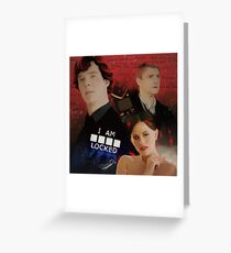 A scandal in Belgravia Greeting Card