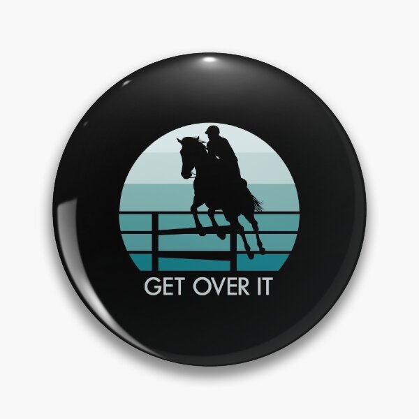 Item preview, Equestrian, Horse design - Get Over It designed and sold by EstelleStar.