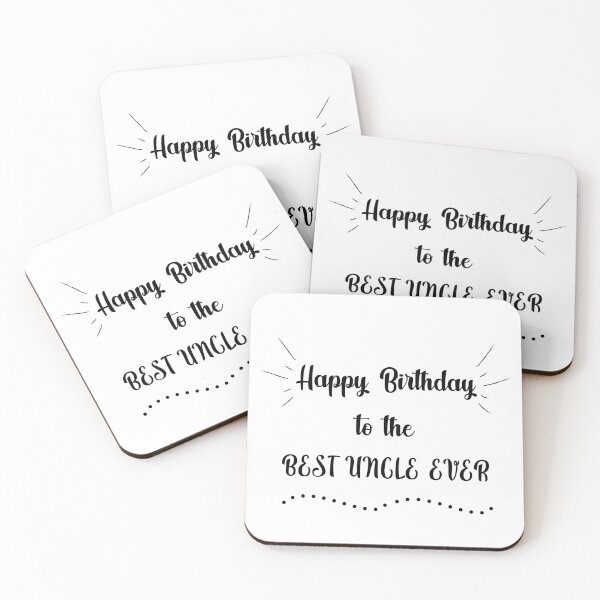 Item preview, Happy Birthday to the Best Uncle Ever designed and sold by MikaelSh.