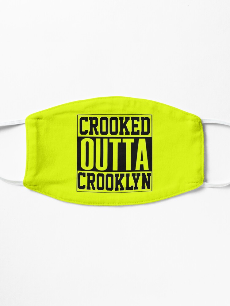 Alternate view of Crooked Outta Crooklyn T-Shirt Design Mask