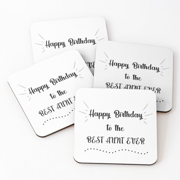 Item preview, Happy Birthday to the Best Aunt Ever designed and sold by MikaelSh.