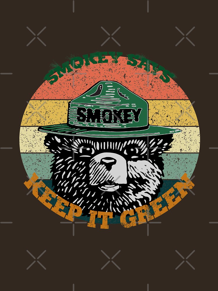 smokey says keep it green t shirt