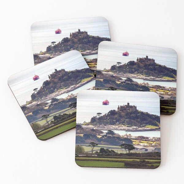 Item preview, St Michaels Mount from Trencrom Hill designed and sold by BerylBez.