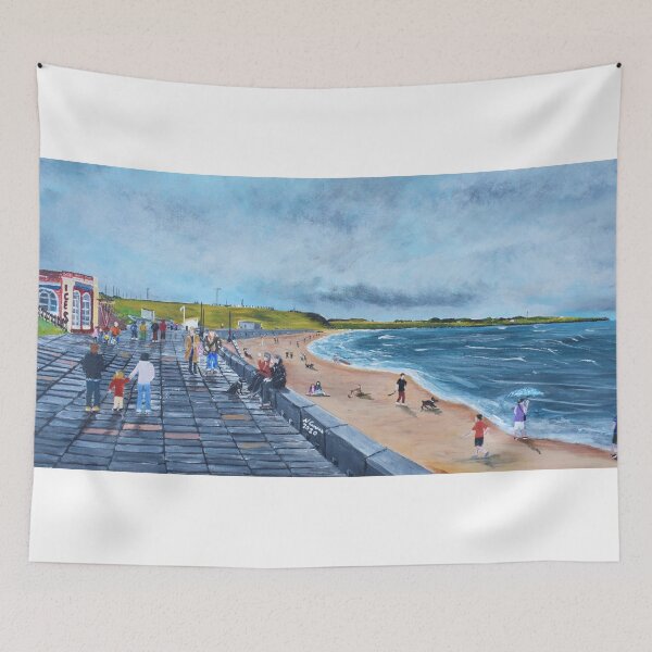 Item preview, Whitley Bay, with St Marys Lighthouse  designed and sold by CrossanArt.