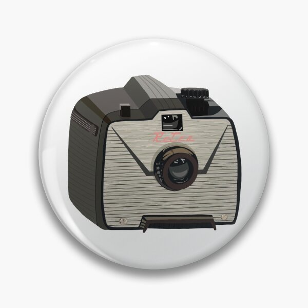 Item preview, Black and Pink Vintage Camera designed and sold by jenbucheli.