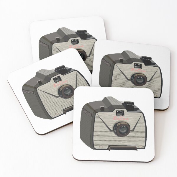 Item preview, Black and Pink Vintage Camera designed and sold by jenbucheli.