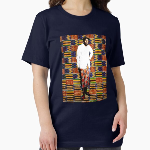 Aperçu de l'œuvre Mos Def dans Kente Cloth créée et vendue par solglo.