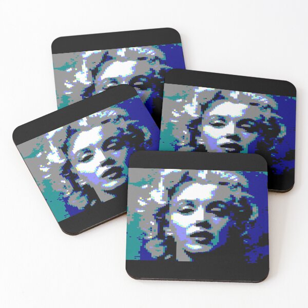 Item preview, Marilyn Monroe Pixellated Face designed and sold by weavernap.