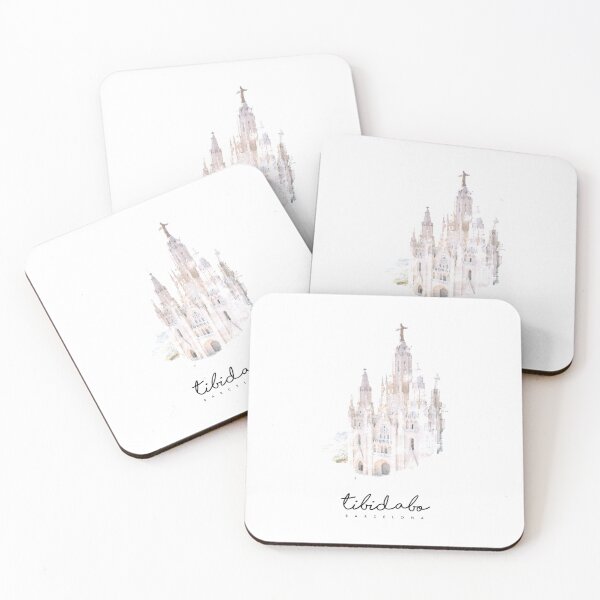 Item preview, BARCELONA - TIVIDABO - SPAIN - MONUMENTS - WATERCOLOUR designed and sold by Tropical Blood.