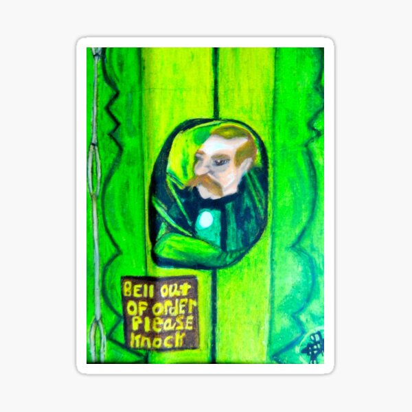 Item preview, WIZARD OF OZ EMERALD CITY DOOR KEEPER designed and sold by JoAnnHayden.