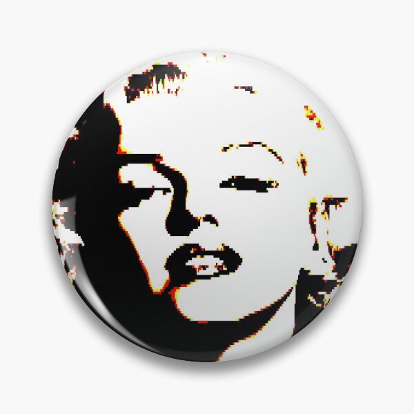 Item preview, Marilyn Monroe Pixellated Face designed and sold by weavernap.